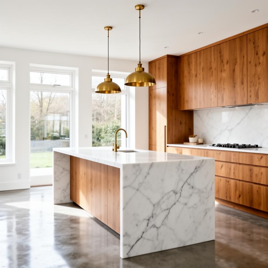 Modern kitchen remodel by Meridian